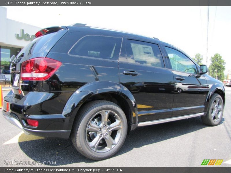 Pitch Black / Black 2015 Dodge Journey Crossroad