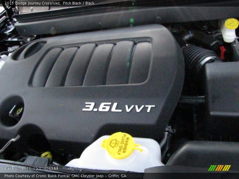 Pitch Black / Black 2015 Dodge Journey Crossroad