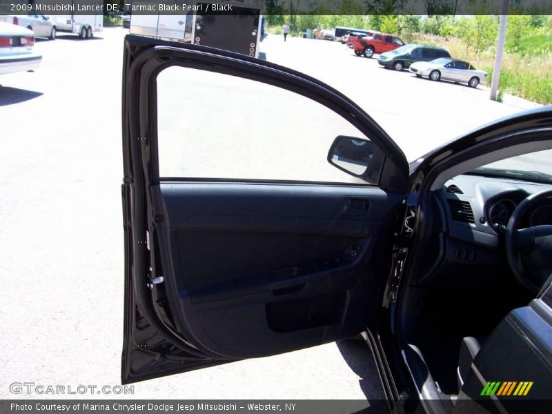 Tarmac Black Pearl / Black 2009 Mitsubishi Lancer DE