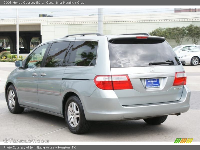 Ocean Mist Metallic / Gray 2005 Honda Odyssey EX-L
