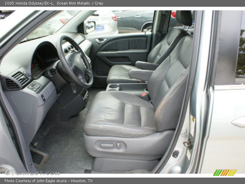  2005 Odyssey EX-L Gray Interior