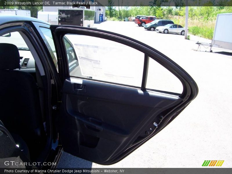Tarmac Black Pearl / Black 2009 Mitsubishi Lancer DE