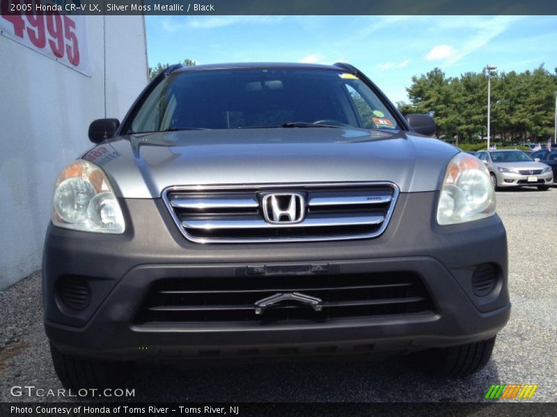 Silver Moss Metallic / Black 2005 Honda CR-V LX