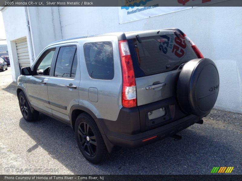 Silver Moss Metallic / Black 2005 Honda CR-V LX