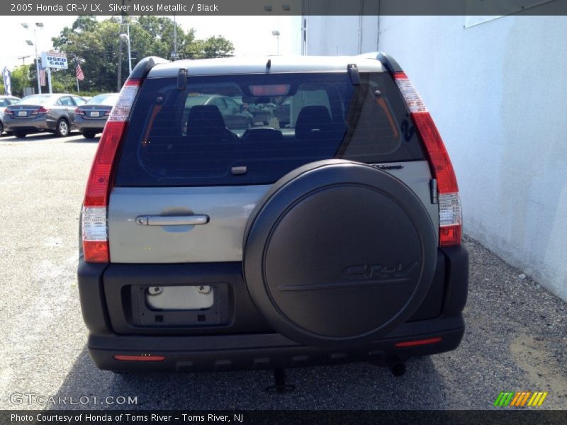 Silver Moss Metallic / Black 2005 Honda CR-V LX