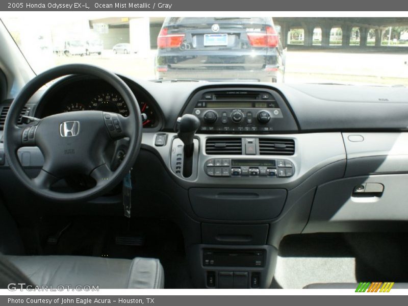 Ocean Mist Metallic / Gray 2005 Honda Odyssey EX-L