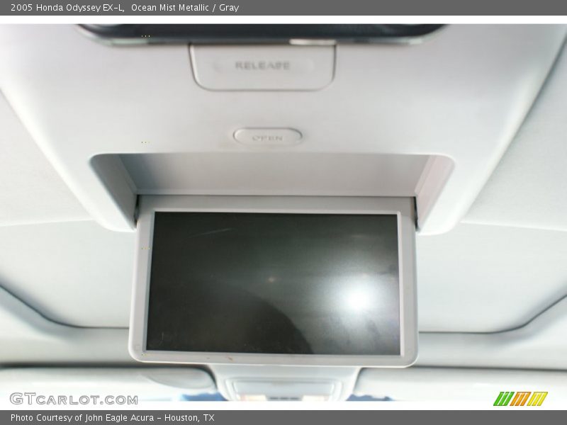 Ocean Mist Metallic / Gray 2005 Honda Odyssey EX-L