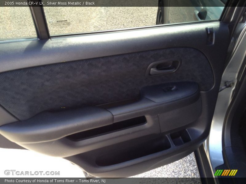 Silver Moss Metallic / Black 2005 Honda CR-V LX
