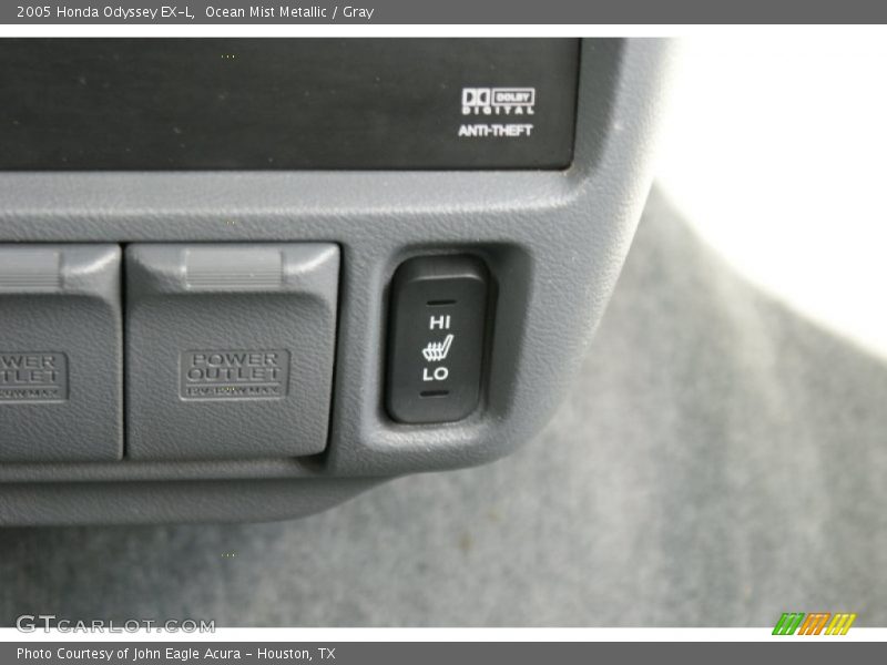 Ocean Mist Metallic / Gray 2005 Honda Odyssey EX-L
