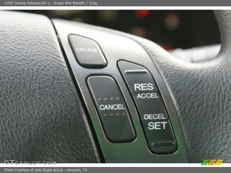 Ocean Mist Metallic / Gray 2005 Honda Odyssey EX-L