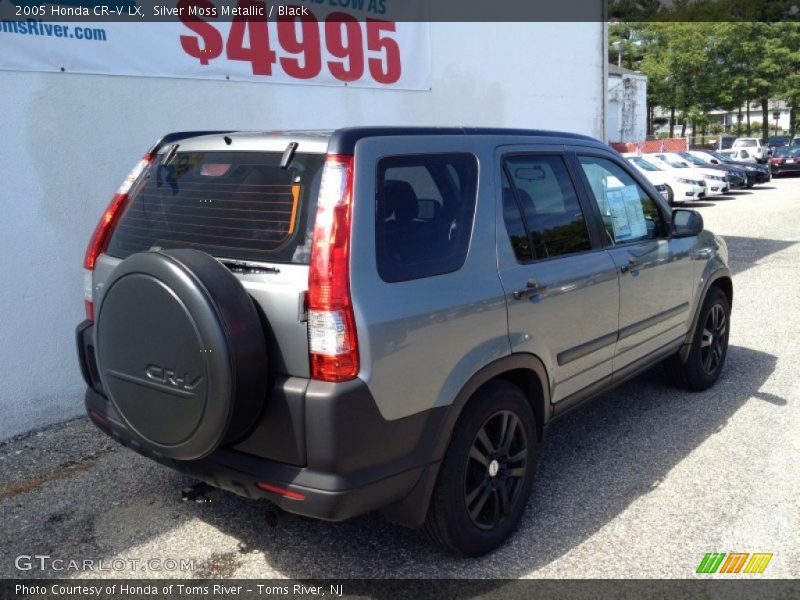 Silver Moss Metallic / Black 2005 Honda CR-V LX