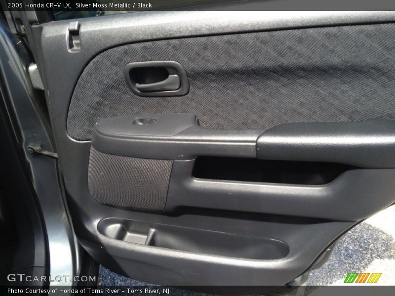 Silver Moss Metallic / Black 2005 Honda CR-V LX