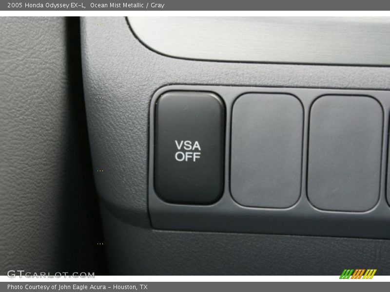 Ocean Mist Metallic / Gray 2005 Honda Odyssey EX-L