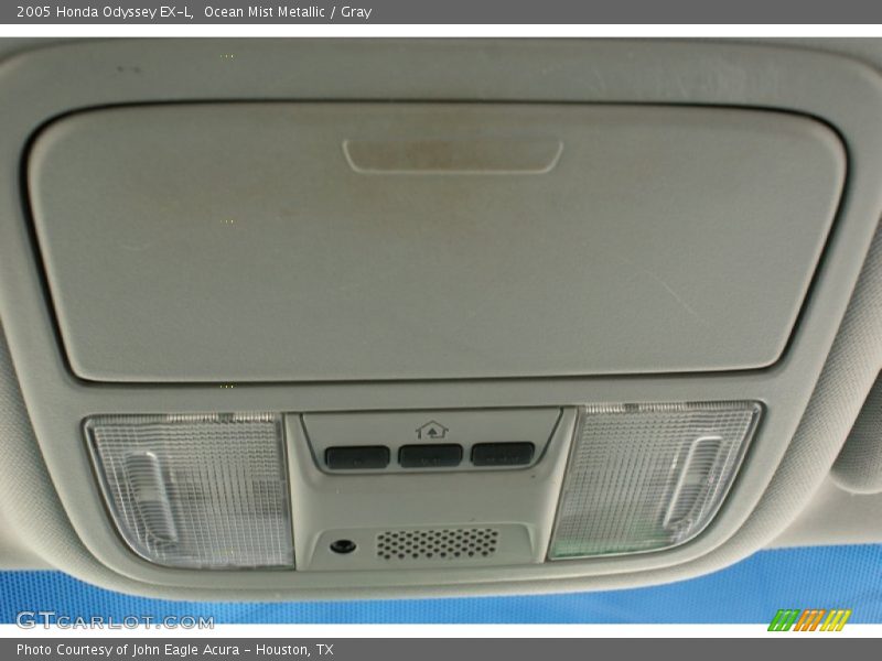 Ocean Mist Metallic / Gray 2005 Honda Odyssey EX-L