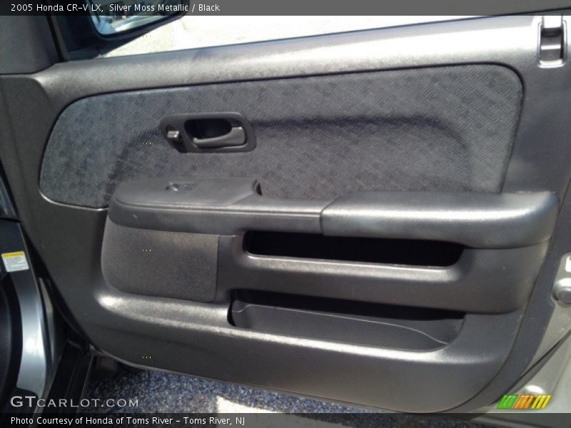 Silver Moss Metallic / Black 2005 Honda CR-V LX
