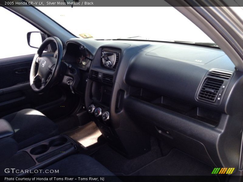 Silver Moss Metallic / Black 2005 Honda CR-V LX