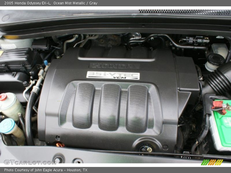 Ocean Mist Metallic / Gray 2005 Honda Odyssey EX-L