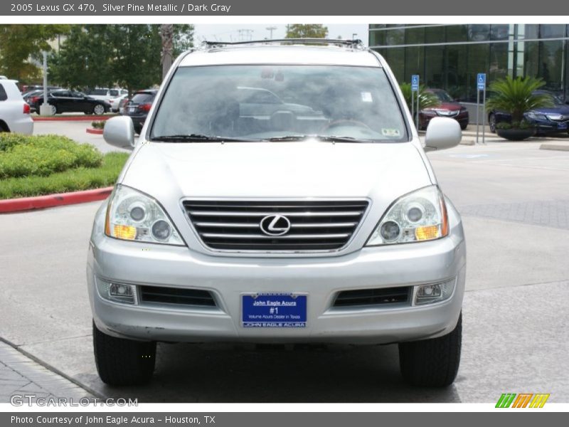 Silver Pine Metallic / Dark Gray 2005 Lexus GX 470