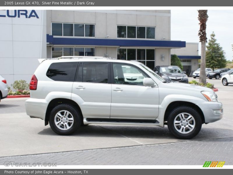 Silver Pine Metallic / Dark Gray 2005 Lexus GX 470