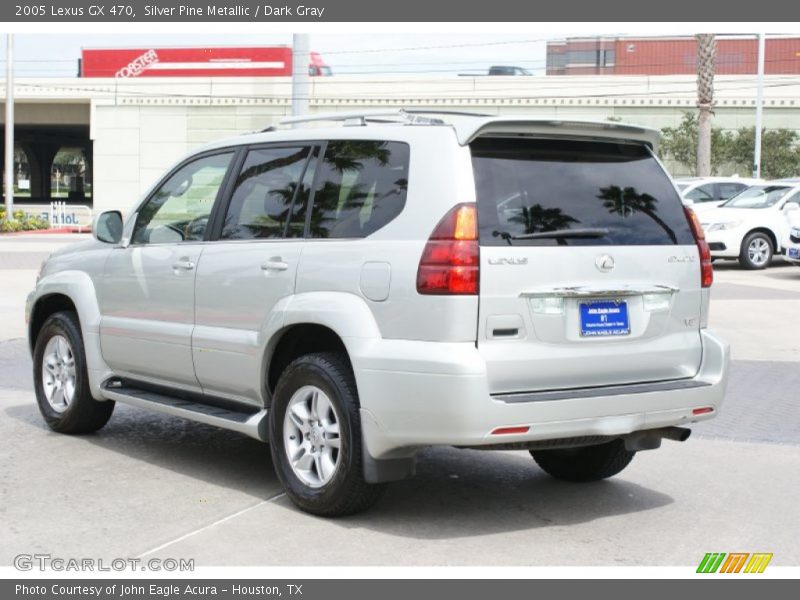 Silver Pine Metallic / Dark Gray 2005 Lexus GX 470