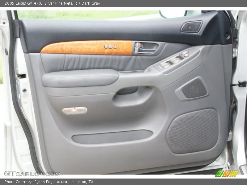 Silver Pine Metallic / Dark Gray 2005 Lexus GX 470