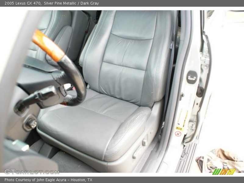 Silver Pine Metallic / Dark Gray 2005 Lexus GX 470