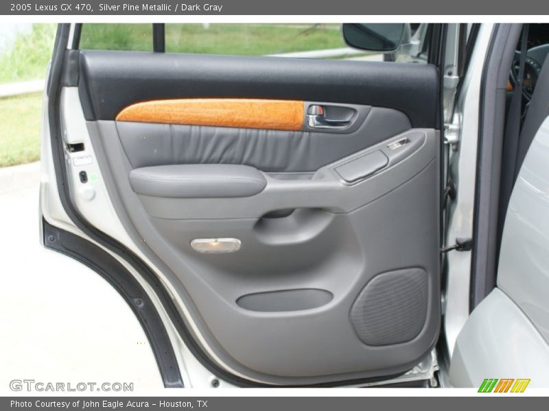 Silver Pine Metallic / Dark Gray 2005 Lexus GX 470