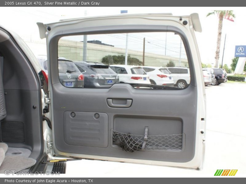 Silver Pine Metallic / Dark Gray 2005 Lexus GX 470