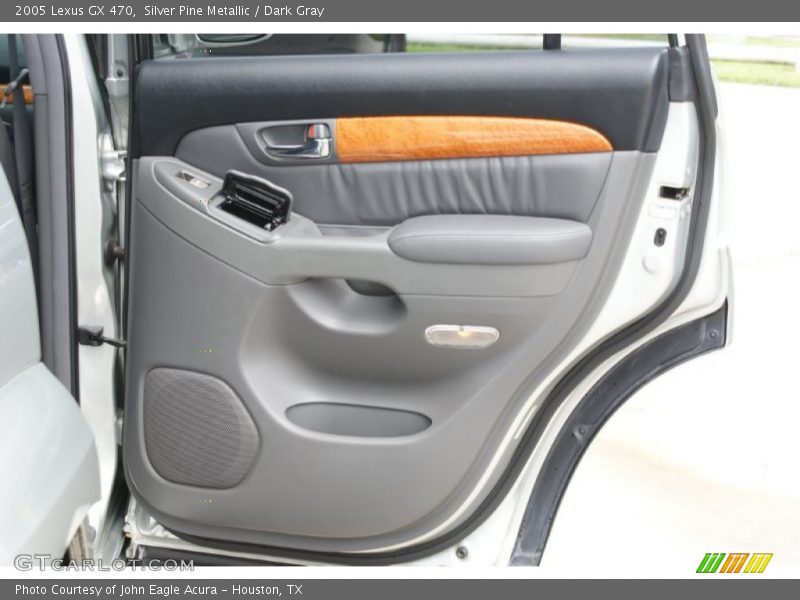 Silver Pine Metallic / Dark Gray 2005 Lexus GX 470