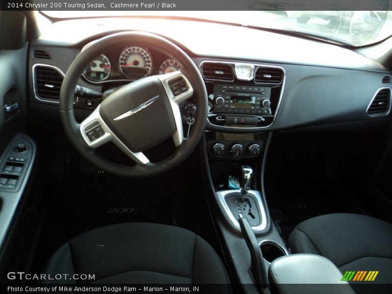 Cashmere Pearl / Black 2014 Chrysler 200 Touring Sedan