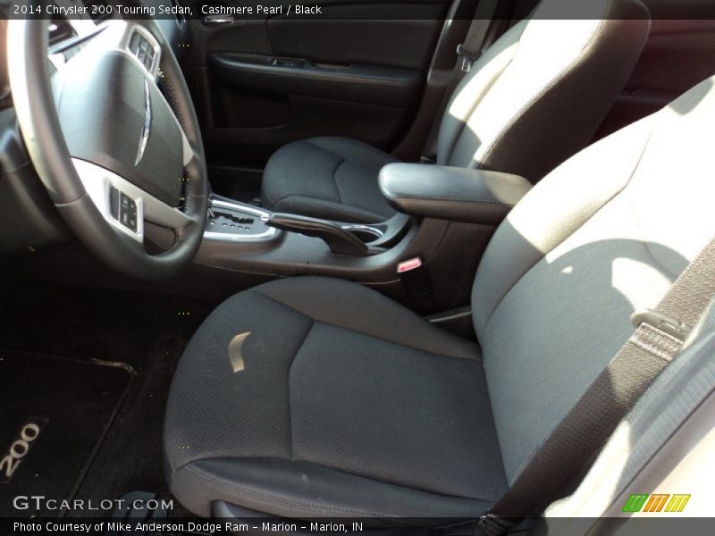 Cashmere Pearl / Black 2014 Chrysler 200 Touring Sedan