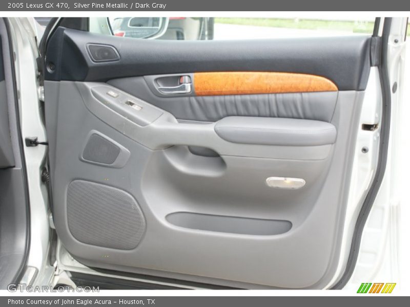 Silver Pine Metallic / Dark Gray 2005 Lexus GX 470