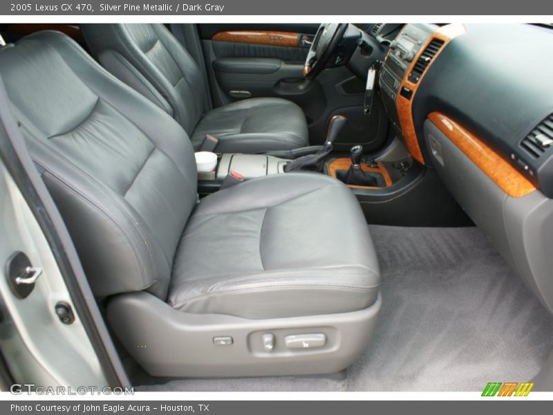 Silver Pine Metallic / Dark Gray 2005 Lexus GX 470