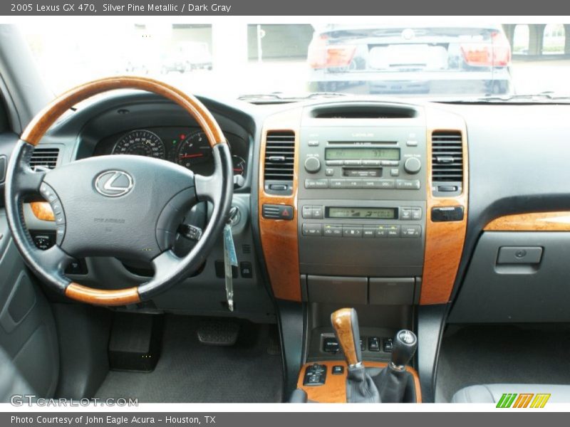 Silver Pine Metallic / Dark Gray 2005 Lexus GX 470