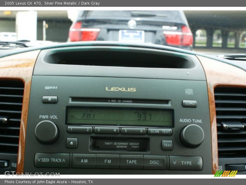 Silver Pine Metallic / Dark Gray 2005 Lexus GX 470