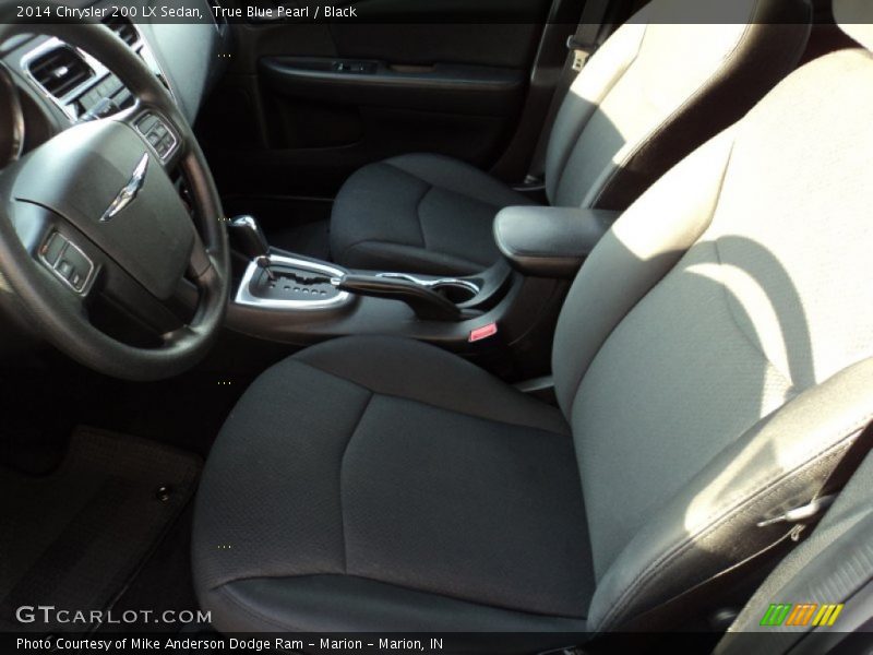 True Blue Pearl / Black 2014 Chrysler 200 LX Sedan