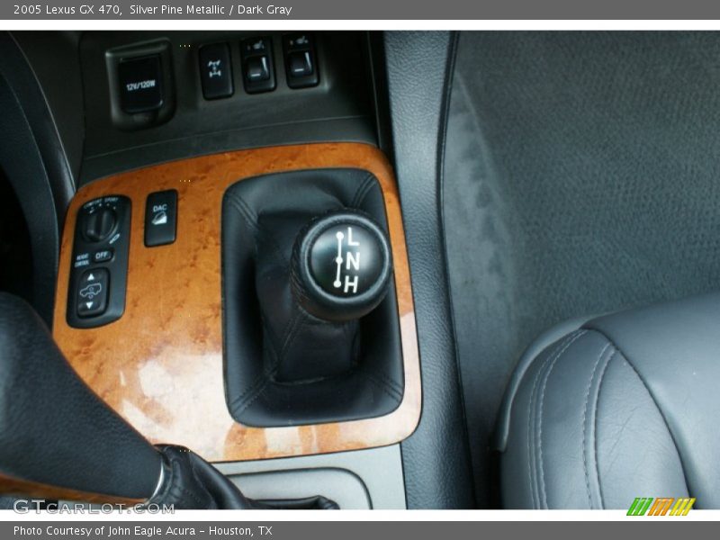 Silver Pine Metallic / Dark Gray 2005 Lexus GX 470