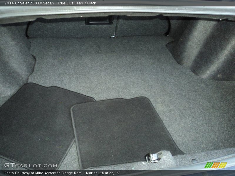 True Blue Pearl / Black 2014 Chrysler 200 LX Sedan