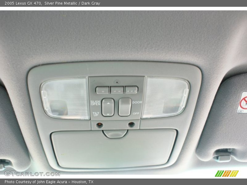 Silver Pine Metallic / Dark Gray 2005 Lexus GX 470