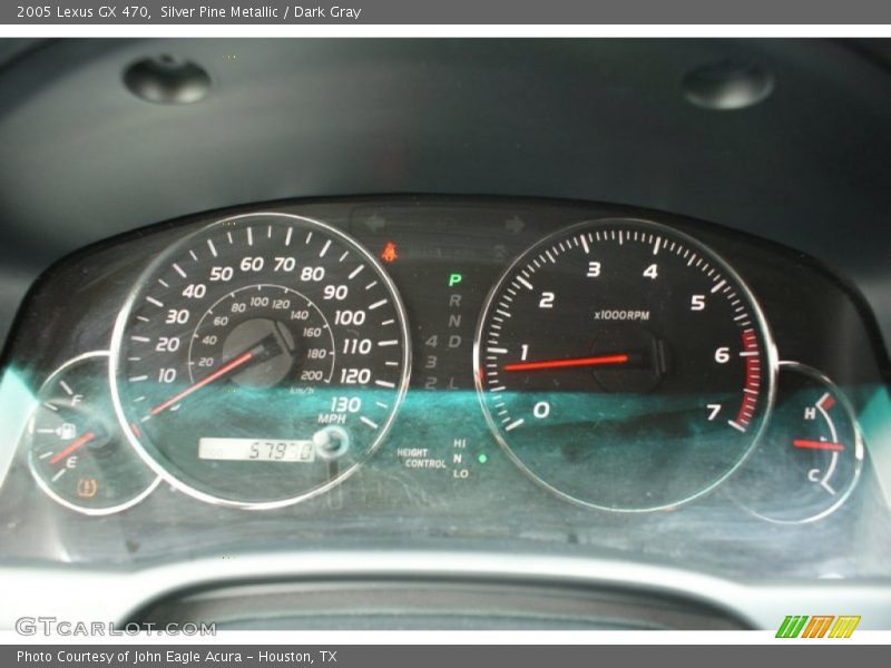 Silver Pine Metallic / Dark Gray 2005 Lexus GX 470