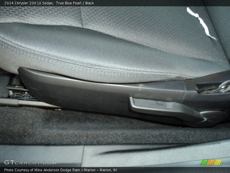 True Blue Pearl / Black 2014 Chrysler 200 LX Sedan