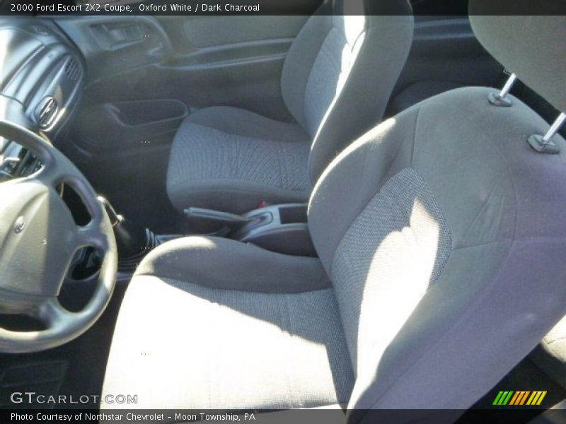 Oxford White / Dark Charcoal 2000 Ford Escort ZX2 Coupe