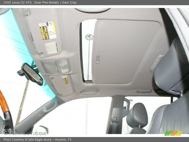 Silver Pine Metallic / Dark Gray 2005 Lexus GX 470