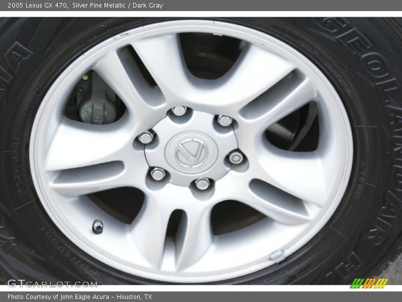 Silver Pine Metallic / Dark Gray 2005 Lexus GX 470