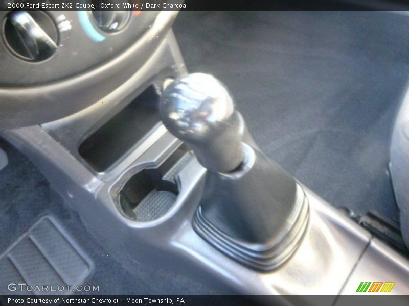 Oxford White / Dark Charcoal 2000 Ford Escort ZX2 Coupe