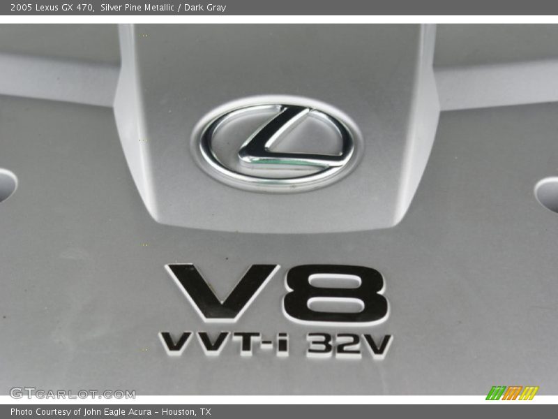Silver Pine Metallic / Dark Gray 2005 Lexus GX 470