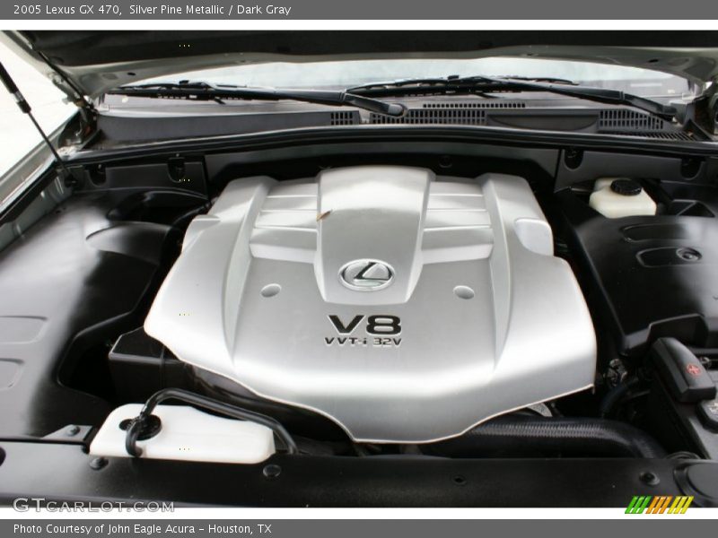 Silver Pine Metallic / Dark Gray 2005 Lexus GX 470