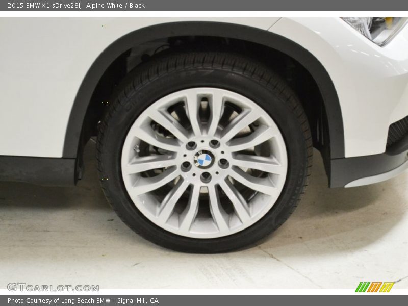 Alpine White / Black 2015 BMW X1 sDrive28i