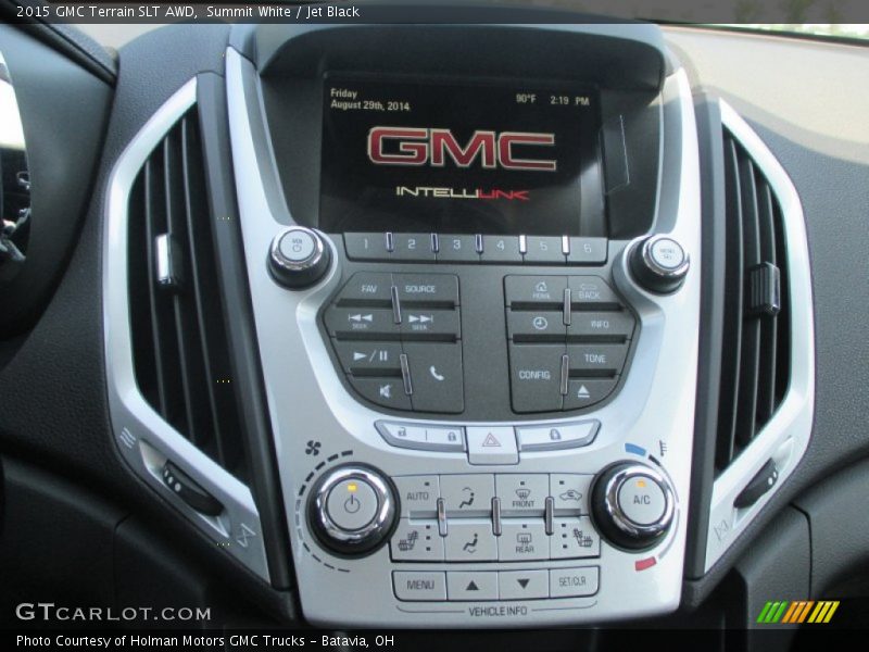 Summit White / Jet Black 2015 GMC Terrain SLT AWD