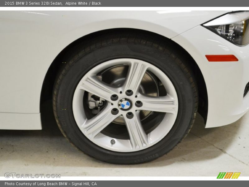 Alpine White / Black 2015 BMW 3 Series 328i Sedan